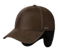 Casquette avec Oreillettes Cowhide by Stetson marron M (56-57 cm)