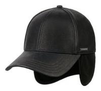 Casquette avec Oreillettes Cowhide by Stetson noir M (56-57 cm)