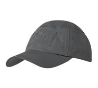 Casquette avec velcro PolyCotton Rip-Stop Helikon - Shadow Grey universel