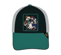 CERDÁ LIFE'S LITTLE MOMENTS My Hero Academia Casquette avec visière incurvée Cap, Vert et Noir, 58 Mixte