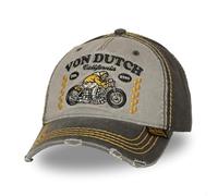 Casquette baseball adulte devant avec broderie effet usé Retro Racer TU