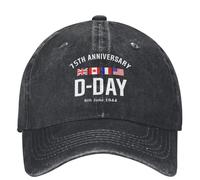 Casquette Baseball Cap,Drapeau 1944 D Day 2024 80e Anniversaire Normandie Casquette Baseball Carte Sport Trucker Chapeau Unisexe Adolescents Casual Pare-Soleil Casquettes Baseball,Cadeaux Femme