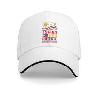 casquette baseball cap，Hommes Femmes Duterte Je ne suis pas philippin pour rien Chapeau plein air Casquette baseball réglable d’été Casquette baseball Chapeaux golf mode，cadeaux femme，cadeaux homme