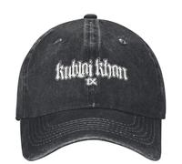 Casquette Baseball Cap,Kublai Khan TX Rock Music Band Casquette de Baseball Metalcore Stylish Men Adult Trucker Dad Hat Sunscreen Hunting Camping Casquettes de Baseball,Cadeaux Femme,Cadeaux Homme