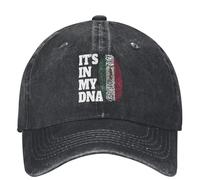 Casquette Baseball Cap，Mexique Mexique est dans Mon ADN Casquette Baseball Mexique Drapeau Hommes Adultes Pare-Soleil Chapeaux Hip Hop Été Street Style Casquettes Baseball Hippie，Cadeaux Femme
