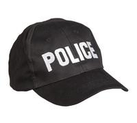 Casquette Baseball Cap POLICE Mil-Tec - Black universel