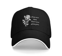 casquette baseball cap，Si vous ne saignez jamais, vous ne grandirez jamais F Folklore Casquettes baseball personnalisées pour hommes Adulte Homme Plage Chapeau golf Casquette à visière，cadeaux femme