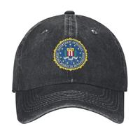 Casquette Baseball Cap，SWAT FBI Lavé Casquette De Baseball Américain Casual Trucker Chapeau Été Sports De Plein Air Crème Solaire Casquettes De Baseball，Cadeaux Femme，Cadeaux Homme