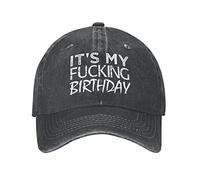 Casquette Baseball C'est Mon Putain d'anniversaire Chapeau De Golf Mode,Casual Casquette De Camionneur pour Eté Activités Sport