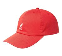 Casquette Baseball Coton Rouge - KANGOL - Washed - Style Rétro