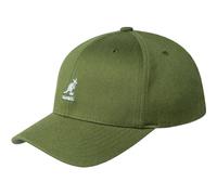 Kangol Casquette baseball Flexfit en laine Vert S/M
