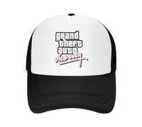 Casquette Baseball Neutre Hommes Femmes San Andreas GTA Vice City Trucker Chapeaux Casquettes Baseball Maille Plein Air Snapback Casquettes Chapeau Trucker Chapeau Réglable Cadeau Plein Air D’été