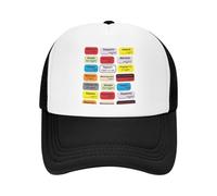 Casquette baseball pour hommes, étiquettes médicaments d’anesthésie personnalisées Chapeau camionneur Femmes Hommes Réglable Unisexe Infirmière Infirmière Casquette Chapeau Papa D’été, cadeau
