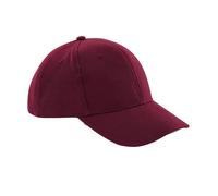 Casquette Baseball Réglable Beechfield Pro-Style en Coton Noir