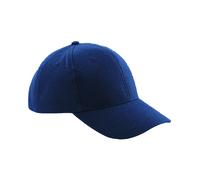 Casquette Baseball Réglable Beechfield Pro-Style en Coton Noir