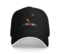 Casquette Baseball Respirant,personnalisée Bonnet de Golf Drapeau de la Carte électronique Casquette de Baseball pour Adulte Sportive Randonnée