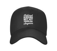 Casquette Baseball Retraité en 2024. Ce n'est Plus Mon Problème. Chapeau De Tennis Casual,Classic Casquette Trucker pour Activités Tennis Golf