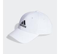 Casquette baseball sergé de coton White / Black Hommes (M/L)