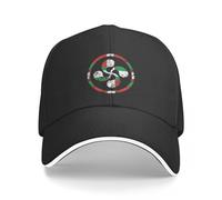Casquette Baseball Stèle discoïdale du Pays Basque. Ikurri?a - Casquette de Baseball pour Hommes et Femmes, Chapeaux de fête, de Sortie de Plage, d'alpinisme