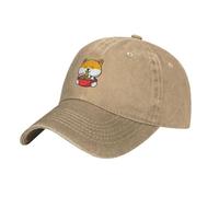 Casquette Baseball Stylée,personnalisée Chapeau de Golf Le Mignon Shiba Mange Casquette de Camionneur pour Femme Golf activités