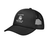 Casquette Baseball,Tu as Tout gâché, AA Ron Anti-Soleil Cap Unisexe,Légère Casquette de Baseball pour Eté Running Cyclisme