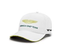 Casquette Baseball Unisex Aston Martin F1 BOSS Blanc Taille unique