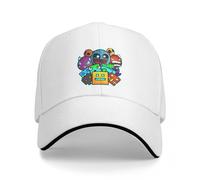 Casquette Baseball Unisexe Casquette Baseball imprimé Old School Geometry Dash pour Hommes Femmes Casquette Baseball personnalisée avec Design Hip hop Cadeau Parfait