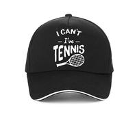 Casquette Baseball Unisexe Je Peux J’AI Tennis Sports Fun Casquette Baseball Réglable Golf Snapback Tennis Athlète Chapeaux Cool D’été Ventilation Hommes Cadeau Parfait