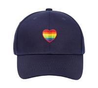 Casquette Baseball Vintage Unisexe, Chapeau de Baseball brodé Lune Arc-en-Ciel Amour, Chapeau en Langue de Canard, Pare-Soleil à Bordure, Chapeau de Sport de Plein air