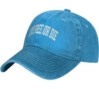 Casquette Baseball,Vivre Libre Ou Mourir,Légère Casquette Trucker Respirant Bonnet De Golf pour Eté Activités Sport