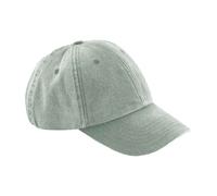 Casquette Basse Profil Vintage En Coton Lourd Ajustable