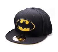 Batman Casquette Snapback Legend Icon Officielle DC Comics – Logo noir, réglable, taille unique