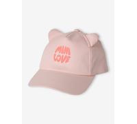 VERTBAUDET Casquette bébé Fille Oreilles décoratives Rose pâle 48/50CM (24/36M)