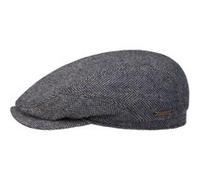 Casquette Belfast Herringbone by Stetson bleu-gris 61 cm