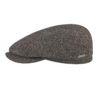 Casquette Belfast Herringbone by Stetson marron foncé 62 cm