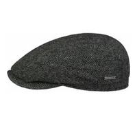 Casquette Belfast Herringbone by Stetson noir-vert 62 cm