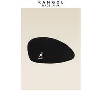 Casquette,Béret de marque Kangol, brodé kangourou, pour hommes et femmes, Section fine, Vintage, casquette - Type Black White Label