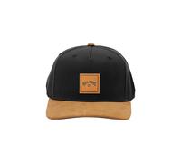 Casquette Billabong, visière incurvée, 6 panneaux, noir superposé