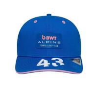 New Era Casquette Bleue de Course Alpine à Pression Extensible 9SEVENTY
