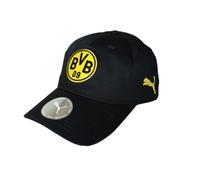 Casquette Borussia Dortmund Noire Puma BVB Équipe Cap BVB09 Réglable OSFA