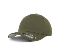 Flexfit Unisex-Adulte Wooly Combed 6277 Casquette, Vert (olive), Taille S/M