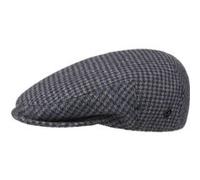 Casquette Britain Pied-de-poule by Lierys bleu 59 cm