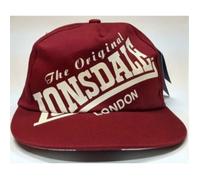 Casquette brodée - Lonsdale - Collector - Rouge - Taille unique - Sportswear
