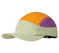 Casquette buff 5 panel go blanc orange violet