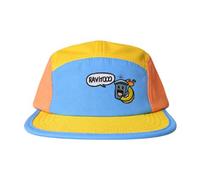 Casquette bv sport 5 panel dbdb ravito jaune bleu orange