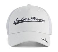 PUMA Scuderia Ferrari F1 Casquette Trucker Logo - Blanc - Taille Unique
