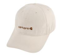 Carhartt Casquette graphique brodée en toile pour femme, Écru non teinté, Taille unique