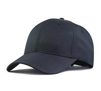 Casquette Cap Chapeau Grosse Tête Homme Grande Taille Baseball Chapeaux Extérieur Mince Sec Rapide Chapeau De Soleil Hommes Coton Grande Taille Casquette De Sport 60-64Cm Noir