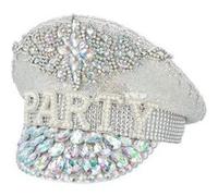 casquette capitaine party irisé scintillant adulte - boland 01449 Multicolore G