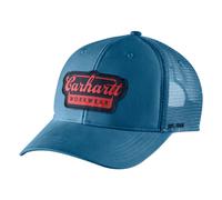 Casquette Carhartt Twill Mesh-Back Avec Écriture, Couleur Sombre, Taille Unique